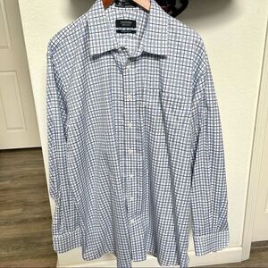 Nordstrom smartcare traditional fit plaid button down shirt
